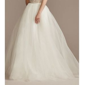 Davids Bridal Wedding Skirt